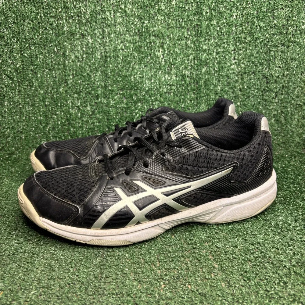 Asics Upcourt 3 Indoor Court Volleyball Athletic Athleisure Shoes Black Mens 9.5